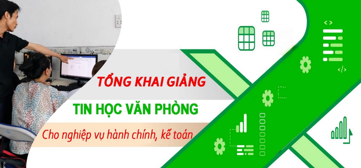 Khóa học tin học văn phòng ở Bà Rịa Word Excel Kế Toán